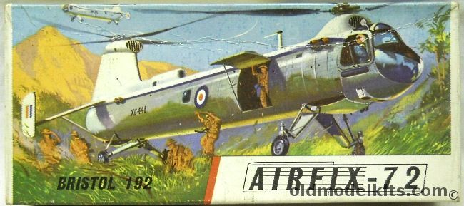 Airfix 1/72 Bristol Type 192, 382 plastic model kit